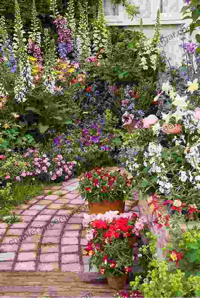 A Photograph Of A Beautiful Garden With Vibrant Flowers And Lush Greenery. WINDOW TO THE BACKYARD: THE HISTORY OF ISRAEL LEBANON RELATIONS FACTS ILLUSIONS