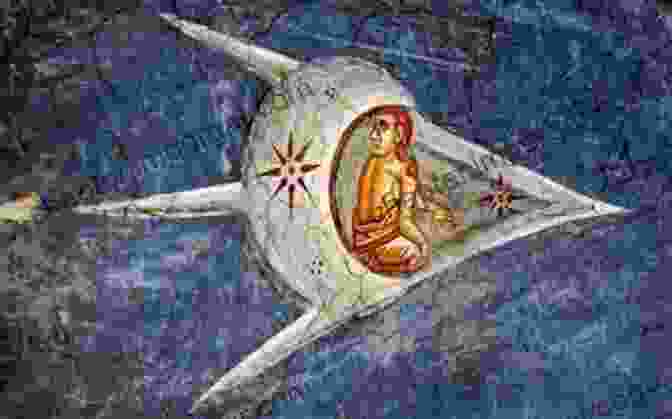 An Ancient Painting Depicting A Mysterious Object In The Sky UFO The Search Continues