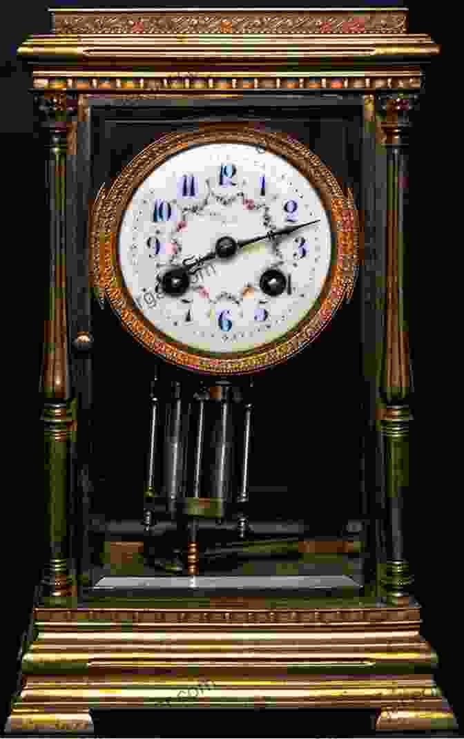 An Antique Pendulum Clock With Intricate Carvings And A Gleaming Pendulum Depthing And Bushing A Detailed Step By Step Guide: A Pre Publication From How To Repair Pendulum Clocks