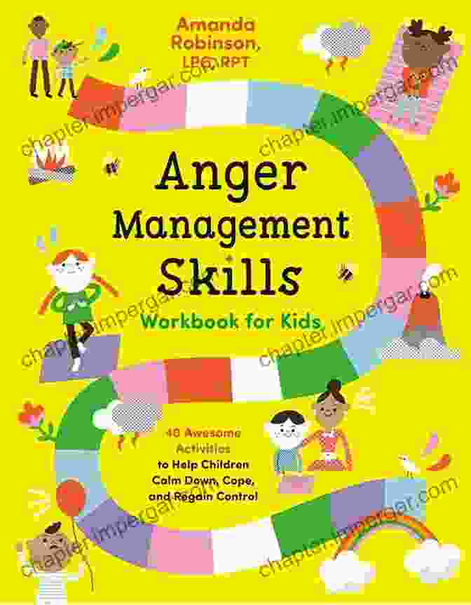 Cover Of Anger Management For Kids Book, Featuring A Group Of Diverse Children Expressing Emotions Anger Management For Kids: 49 Simple Fun Activities To Help Children Control Their Anger To Be Patient And Stay Calm (helping Your Anxious Child)