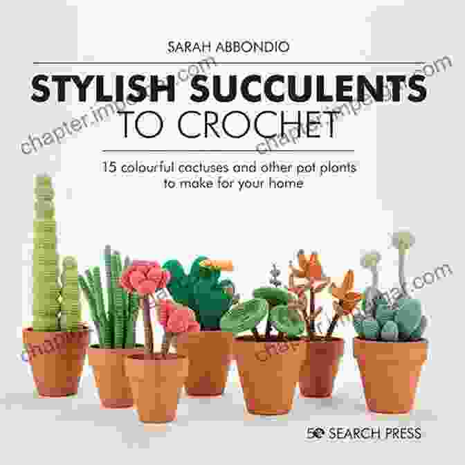 Haworthia 'Zebra' Stylish Succulents To Crochet: 15 Colourful Cactuses And Other Pot Plants To Make For Your Home