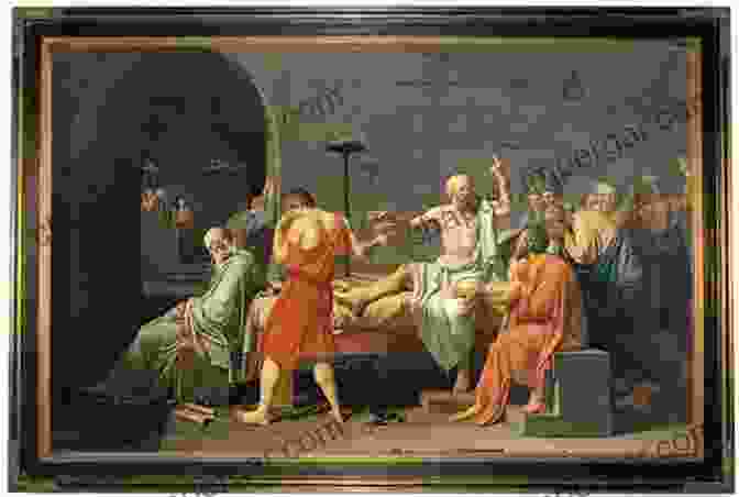 Painting Depicting Socrates In His Final Moments, Surrounded By His Disciples As He Drinks The Hemlock The Last Days Of Socrates: Euthyphro Apology Crito Phaedo (Penguin Classics)