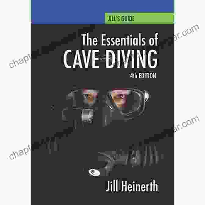 The Cave Divers Book Cover Depicting An Underwater Explorer In A Flooded Cave THE CAVE DIVERS Robert F Burgess