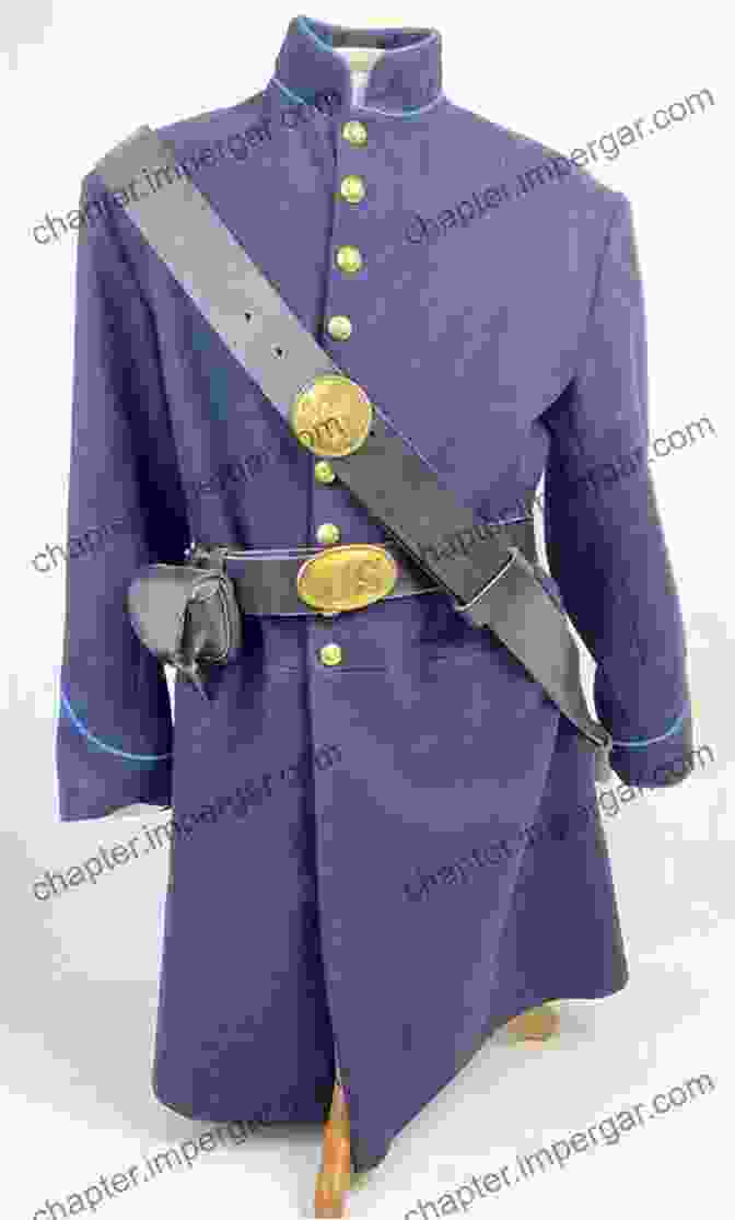 Union Soldier's Uniform Featuring Faded Blue Fabric, Brass Buttons, And Insignia Smithsonian Civil War: Inside The National Collection