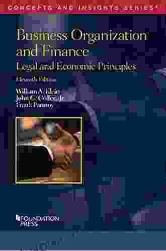 Klein Coffee And Partnoy S Business Organization And Finance Legal And Economic Principles 11th (Concepts And Insights Series)